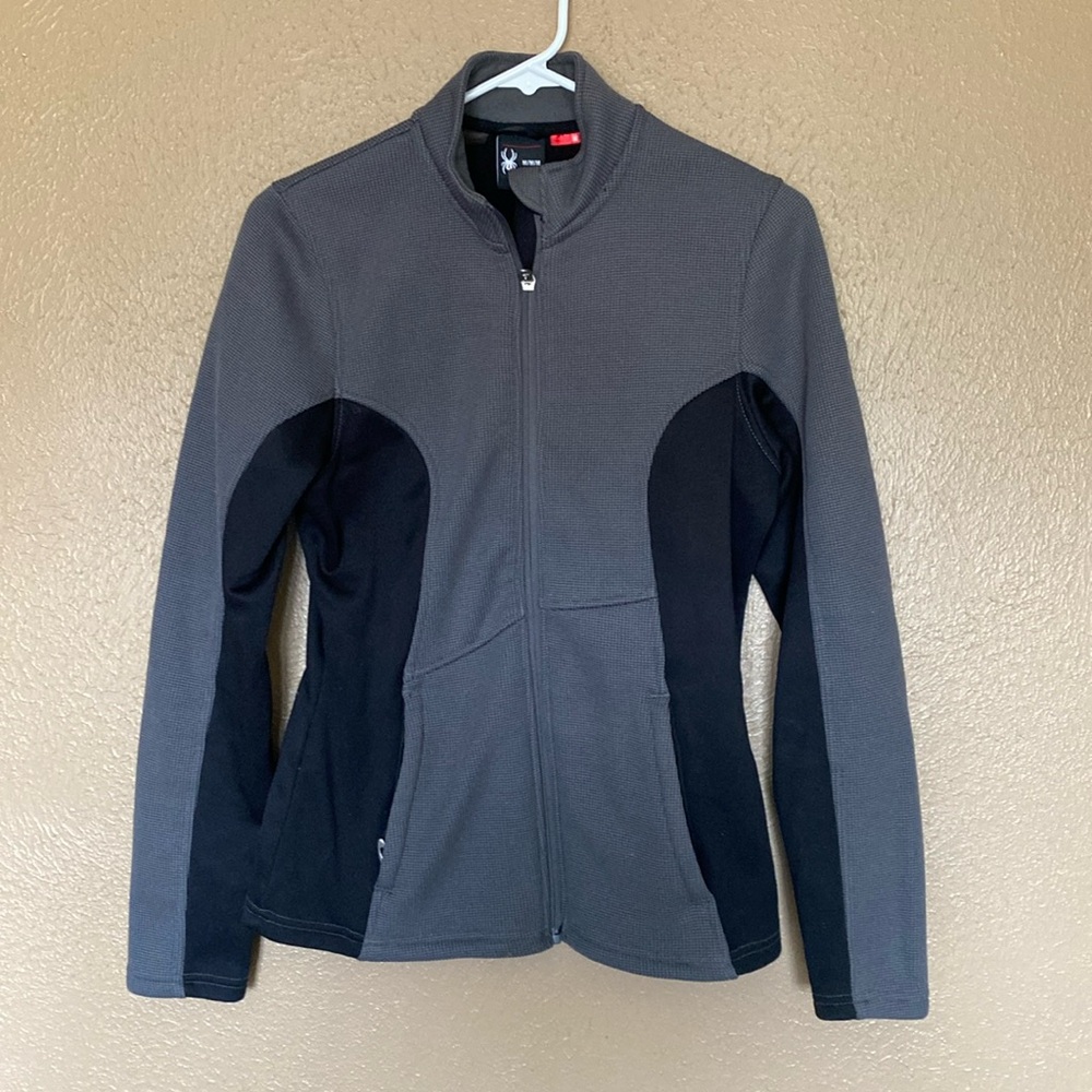 Spyder front zip jacket size medium
